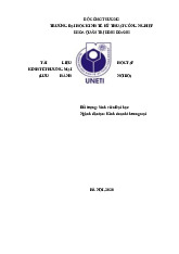 Tài liệu học tập Kinh tế thương mại | Đại học Kinh tế kỹ thuật công nghiệp