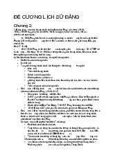 Lý thuyết LSĐ/ Trường đại học Nguyễn Tất Thành
