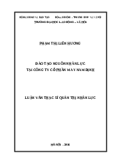 Khóa luận tốt nghiệp quản trị nhân lực