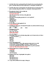 Bộ trắc nghiệm có đáp án ôn tập môn Kinh tế vi mô 1 | Học viện Tài chính