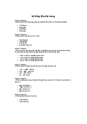 Hệ thống điện đại cương | Trường đại học Điện Lực