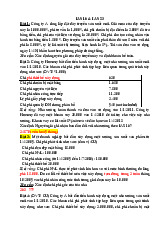 Phân tích Khoản chi phí và Định khoản Kế toán | Chuẩn mực kế toán quốc tế | Học viện Tài chính