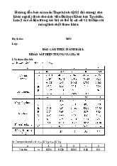 Hướng dẫn báo cáo môn Thực hành vật lý đại cương |Báo cáo vật lý đại cương | Trường Đại học khoa học Tự nhiên
