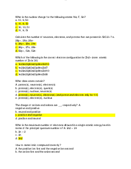 Chem Eng quiz 3 Multiple choice