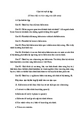 Bài tập ôn tập Kiểm toán: Bản chất và chức năng kiểm toán | Môn Kiểm toán tài chính - Học viện Chính sách và Phát triển