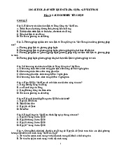 Đề cương môn lịch sử đảng- Trường Đại học bách khoa - Đại học đà nẵng.