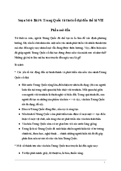 Giải Lịch sử 6 Bài 9: Trung Quốc từ thời cổ đại đến thế kỉ VII | Kết nối tri thức