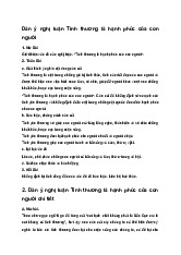 Top 7 bài Nghị luận tình thương là hạnh phúc của con người siêu hay | Ngữ văn 9