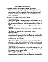 Ôn tập câu hỏi học tập Chương 1 môn Kinh tế chính trị | Học viện Ngân hàng