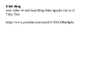 Chủ đề 6 Bài 2: Lập và thực hiện kế hoạch hoạt động thiện nguyện | Bài giảng PowerPoint Hoạt động trải nghiệm 8 | Kết nối tri thức