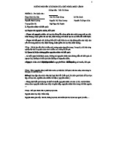 CẶP PHẠM TRÙ NGUYÊN NHÂN - KẾT QUẢ TRONG PHÉP DUY VẬT BIỆN CHỨNG