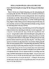 Phân Tích Đường Lối Cách Mạng | Môn Lịch sử Đảng Cộng Sản Việt Nam - Đại học Kinh Tế Quốc Dân