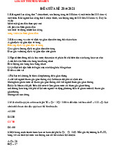 Đề giữa kỳ môn Kinh tế vi mô | Trường Đại học Kinh Tế Quốc Dân