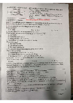 Đề thi tuyển sinh vào lớp 10 THPT Chuyên tỉnh Long An môn Tiếng Anh (Chuyên) năm học 2022-2023