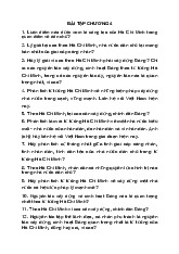 Đề cương môn Tư tưởng Hồ Chí Minh– khoa học  Trường Đại học bách khoa - Đại học đà nẵng.