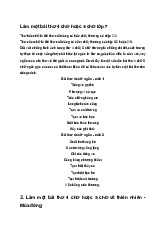 Làm một bài thơ 4 chữ hoặc 5 chữ lớp 7 | Ngữ văn 7