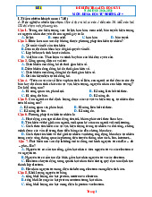 Bộ Đề Kiểm Tra Giữa Học Kỳ 1 KHTN 7 Năm Học 2025-2026 Có Đáp Án Ma Trận Đặc Tả