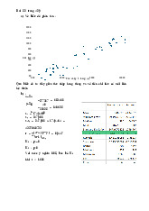 Bài 52 trang 429 - Phân Tích Mối Quan Hệ Giữa Thu Nhập và Chi Tiêu môn Thống kê trong kinh tế và kinh doanh | Trường Đại học Kinh Tế Quốc Dân