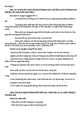 Đề cương quản trị kênh phân phối | Học viện Nông nghiệp Việt Nam