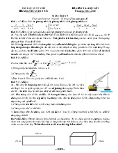 Đề học kỳ 1 Toán 9 năm 2024 – 2025 trường THCS Nhật Tân – Hà Nội