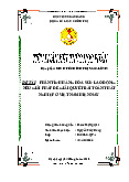 Tiểu luận - Phân tích hàng hóa sức lao động và vấn đề thất nghiệp tại Việt Nam môn Kinh tế chính trị | Học viện Ngân hàng