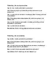 role play cho học sinh ôn luyện