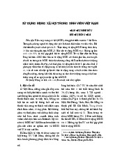 Tài liệu nghiên cứu - Sử dụng mạng xã hội trong sinh viên Việt Nam