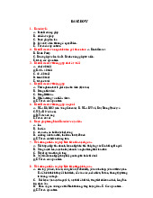 Tài liệu ôn tập Bệnh Basedow | Đại Học Y Dược Huế