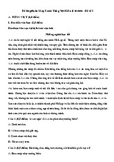 Đề thi giữa học kỳ 1 môn Tiếng Việt lớp 5 năm học 2024 - 2025 - Đề số 2 | Bộ sách Kết nối tri thức