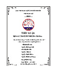 Dự án truyền thông “Nhà là nơi bão dừng sau cánh cửa” nhằm nâng cao ý thức về giá trị gia đình | Tiểu luân Lý thuyết truyền thông