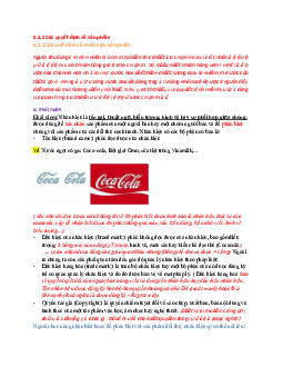 Lý thuyết về Nhẫn hiệu chiến lược sản phẩm