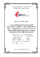 Các giải pháp nhằm hoàn thiện Quy trình nghiệp vụ tìm kiếm khách hàng cho dịch vụ giao nhận quốc tế  bằng đường biển tại công ty tnhh Thương mại và tiếp vận lợi tài | Khóa luận tốt nghiệp | Trường Đại học Công Nghiệp Thành phố Hồ Chí Minh