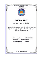 Phân Tích Giải Pháp Chống Độc Quyền Trong Ngành Điện | Bài thảo luận kinh tế vĩ mô