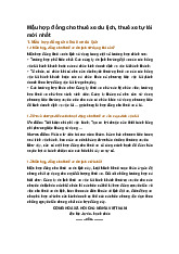 Mẫu hợp đồng cho thuê xe du lịch, thuê xe tự lái mới nhất