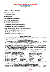 Đề Cương Ôn Tập Giữa Học Kỳ 1 Tiếng Anh 12 Global Success 2025-2026