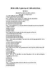 Đề thi Lịch sử 8 giữa học kì 1 sách Kết nối tri thức