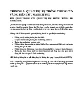 Tóm tắt Chương 3, 4, 5, 6, 7 Môn Quản trị marketing | Đại học Kinh Tế Quốc Dân
