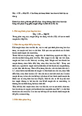 Mg + Cl2 → MgCl2 - Cân bằng phương trình hoá học và bài tập áp dụng