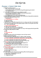 Ôn tập giữa kỳ - Hệ Điều Hành | Trường Đại học Khoa học Tự nhiên, Đại học Quốc gia HCM
