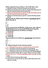 Chương 3: Công Thức Chung Của Tư Bản và Giá Trị Thặng Dư | Môn Kinh tế chính trị Mác - Lênin - Đại học Cần Thơ