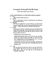 Nguyên tắc tổ chức tiền lương - Quản trị nhân lực | Trường Đại học Lao động - Xã hội