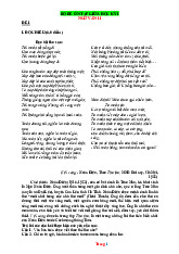 10 Đề Ôn Tập Giữa HK 1 Ngữ Văn 11 Cánh Diều 2024-2025 Có Đáp Án