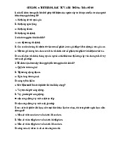 Trắc nghiệm Chương 5: Tiết Kiệm, Đầu Tư và Hệ Thống Tài Chính môn Nguyên lý kế toán  | Trường Đại học Kinh tế Quốc dân