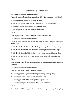 Soạn bài Nữ Oa lớp 10 sách Cánh Diều