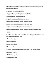 Câu hỏi Ôn tập cho kỳ thi cuối kỳ Pháp chế dược | Đại học Nguyễn Tất Thành