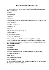 Đề cương môn Đại cương văn hóa - Trường Đại học lao động -  xã hội