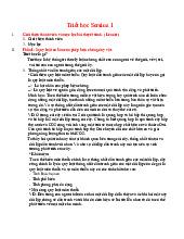 Seminar 1  3 quy luật cơ bản của phép biện chứng duy vật môn Triết học Mác - Lênin  | Trường đại học kinh doanh và công nghệ Hà Nội