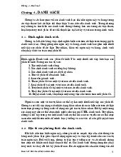 Chương 4 : Danh sách | Cấu trúc dữ liệu và giải thuật