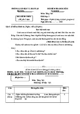 Đề thi học kì môn tiếng Việt | Học viện Hành chính Quốc gia
