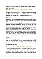 Đoạn văn nghị luận về giá trị của bản thân chọn lọc hay nhất